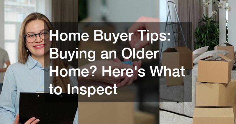 Home Buyer Tips  Buying an Older Home? Heres What to Inspect